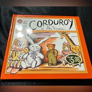 All About Corduroy Hardcover Book